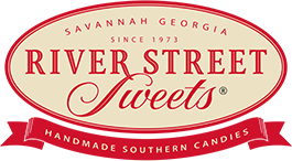 River Street Sweets Savannah, Candy store Georgia, candy factory Savannah GA, Christmas shopping in Savannah